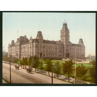 Photolithographie du parlement et de la Grande Allée [entre 1900 et 1910]